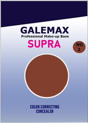 GALEMAX Supra professional makeup base Color Correctiong Concealer foundation 4ML NG2 Concealer(NG 2, 4 ml)