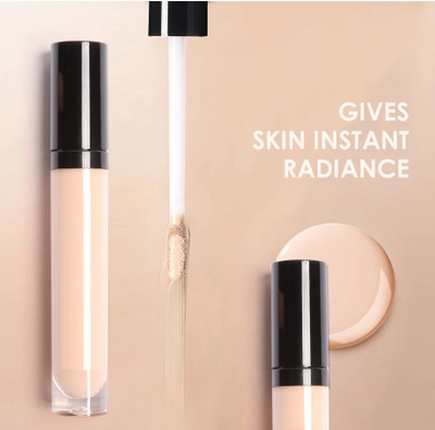 Emijun Smooth finish coverage face makeup use liquid concealer water proof  Concealer(IVORY, 7 g)
