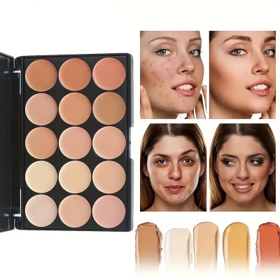 GULGLOW99 15 Colors Daily Use Professional Face  Concealer(MULTICOLORS, 22 g)