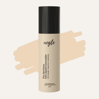 aegte Pro Spotless HD Liquid Full Coverage Concealer 8ml Concealer(Ivory, 8 ml)