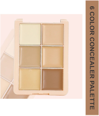 Neycare new makeup concealr palette 6 in 1 palette perfect pack of 1 Concealer(multi color, 12 g)