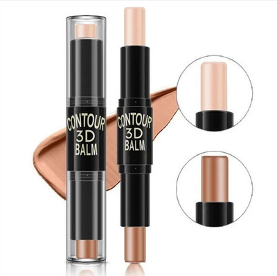 JANOST 3D 2 In 1 Highlighter and Contour Stick Highlighter (cream)  Concealer(BEIGE, 8 g)