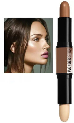 Yuency dual ended highlighting and contouring stick  Concealer(MULTICOLOR, 4 ml)