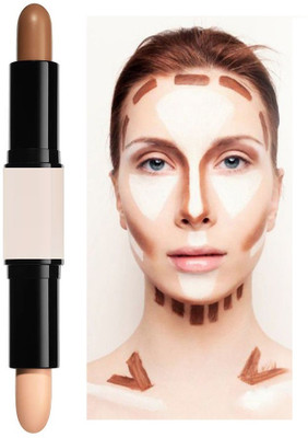 Wonholli Face Shaping & Contouring Stick Concealer(Multiclor, 4 g)