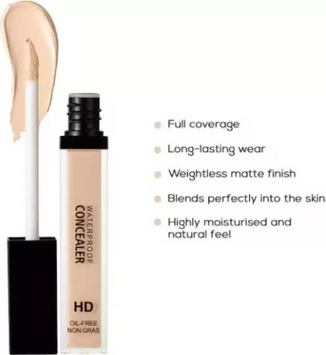 Sheny Comfortable waterproof liquid concealer  Concealer(beige, 10 ml)