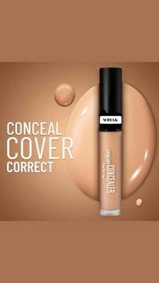 wryak Full Coverage Concealer | Vitamin E Infused | Waterproof | Blendable |6 gm Concealer(Skin, 6 g)