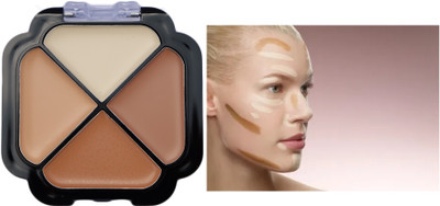 BLUEMERMAID Waterproof Glam Concealer Set with Instant Glow Finish Concealer(MULTI COLOR, 10 g)
