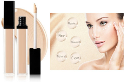 NADJA New Full Coverage Concealer, Matte & Pore less Ultra Bendable Concealer(IVORY, 8 ml)