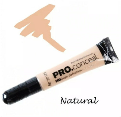 AMOSFIA PRO.Concealer HD.High-Definition Concealer In Skin Color  Concealer(NATURAL BEIGE, 10 g)