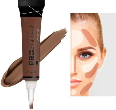 SEUNG MAKEUP NEW DARK BROWN PRO CONCEALER BEST FOR FACE CONTOURING Concealer(BROWN, 8 g)