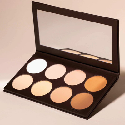 winry THE PROFFESIONAL 8 COLOUR CONTOUR HIGHLIGHTER PALLETE FOR ALL SKIN SHADE Highlighter(MULTICOLOUR)