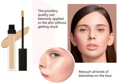 THTC Full Coverage Liquid  Concealer(ivory, 6 ml)