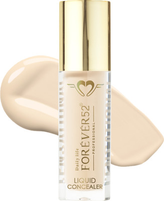 daily life forever 52 Sensational Liquid Concealer| Enriched with Hyalorinic Acid and Niacinamide Concealer(Vanilla-01, Beige, 6 ml)