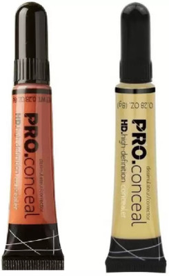 nn super stay long lasting natural color shade perfect liquid concealer pack of 2 Concealer(multi color, 16 ml)