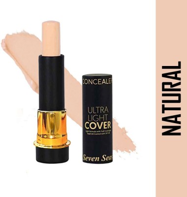 Seven Seas Ultra Light Face Cover  Concealer(Natural, 8 g)