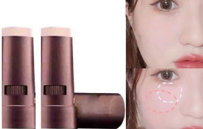 GFSU Instant Waterproof Makeup Stick 2 Pcs. Concealer(RACHELLE ROSE, 30 g)