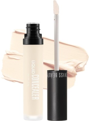 SWISS BEAUTY Liquid Light Weight Concealer With Full Coverage Concealer(Porcelain, 6 g)