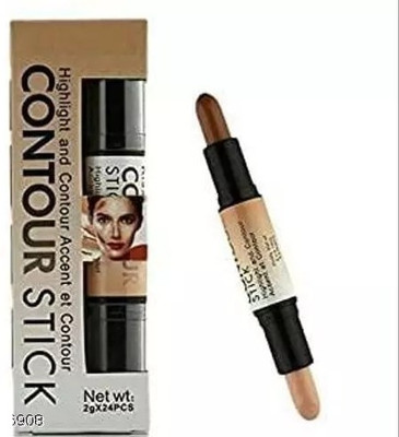 Liptick Wonder Stick Highlight Contour pack of 1 Concealer(brown, 8 g)