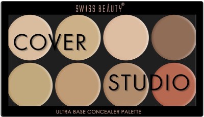 SWISS BEAUTY Ultra Base Concealer Palette Concealer(SHADE-02, 19 g)