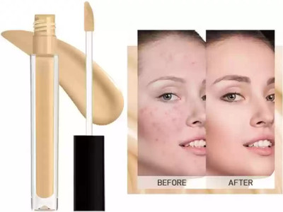 tanvi27 Full Coverage Concealer, Matte & Poreless Ultra Blendable, Concealer(medium warm, 8.5 g)