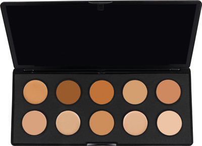 COLORESSENCE HD Makeup Base Palette with 10 shades | Waterproof & 12-Hour Stay |Blendable B1 Concealer(HDM-I, 20 g)