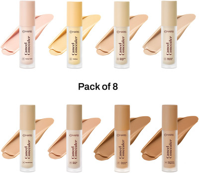 MARS Cancel Concealer for Face Makeup with Radiant Natural Finish (pack of 8) Concealer(multicolour, 48 ml)