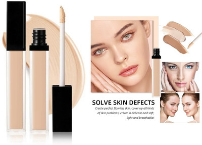 NADJA NEW LIQUID CONCEALER HIGH COVERAGE FOR MATTE FINISH MAKEUP Concealer(IVORY, 8 ml)