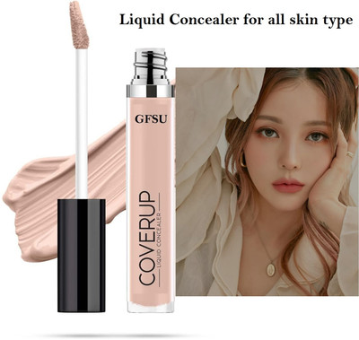 GFSU - GO FOR SOMETHING UNIQUE Liquid Light Weight Full Coverage with Matte finish  Concealer(natural, 7 ml)