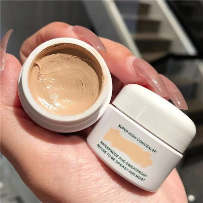 manasona Full Coverage Foundation Cream Waterproof Cover Spots Acne Marks Dark Circles Concealer(FS28, 12 ml)