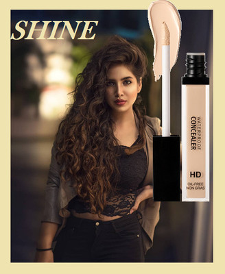 PERLENTE LIQUID CONCEALER MATTE FINISH MAKEUP Concealer(BEIGE, 6 ml)