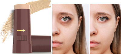 ADJD Concealer Pan Stick Concealer(Peach Rose, 15 g)