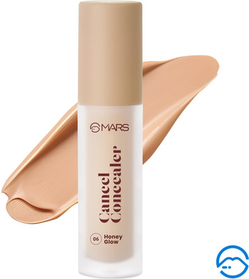 MARS Cancel Concealer for Face Makeup with Radiant Natural Finish | Long-Lasting Concealer(06-Honey, 6 ml)