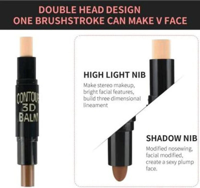 GFSU concealer, contour & highlighter stick and contour stick Concealer(Beige, 6.2 ml)