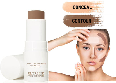 YAWI Concealer Stick Concealer Prime Paste Foundation Concealer(CONTOUR, 20 g)