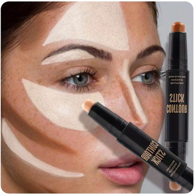 tanvi27 Highlight and Shadow CreamWaterproof Full Coverage  Concealer(IVORY, BEIGE, 6 g)