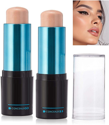 tanvi27 New Oil-Free Roll On Makeup Foundation Concealer Pan stick Concealer(BEIGE, 20 g)