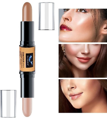 BLUEMERMAID PROFESSIONAL BEST 2 IN 1 CONTOUR STICK FOR MAKEUP Concealer(MULTI COLOR, 8 g)