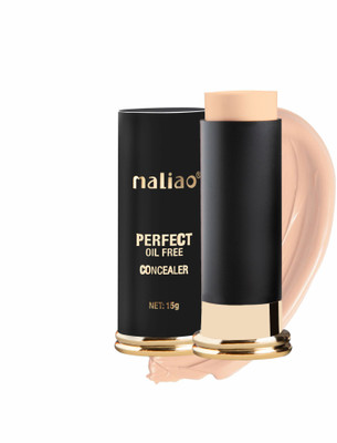 maliao PERFECT Oil-Free Stick Concealer - Flawless Coverage On-the-Go Concealer(SOFT IVORY, 15 g)