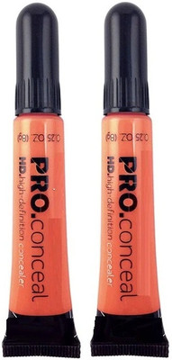 Arcanuy Original Pro Conceal High-Definition  Concealer(orange, 16 g)