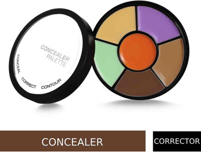 THTC Color Correcting Concealer Cream Full Coverage Professional Makeup Concealer(Multicolor 01, 12 g)
