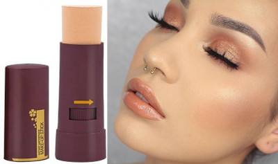 THTC Best Instant Waterproof Makeup TOUCH AND GLOW Concealer Pan Stick Concealer(NATURAL, 15 g)