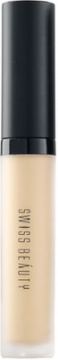 SWISS BEAUTY Liquid Light Weight Full Coverage with Matte finish Concealer(Light Moyen, 6 g)