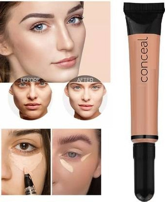 Galm Bazaar Matte & Poreless Ultra Blendable Liquid Conceal Concealer(medium beige, 8 g)