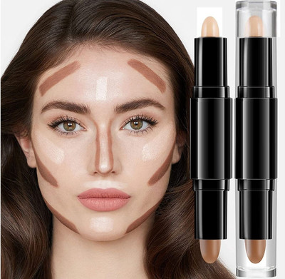 YAWI Best Long Lasting & Waterproof Contour Sticks Kit for Non-greasy Face Makeup Concealer(MULTI COLOR, 18.6 g)