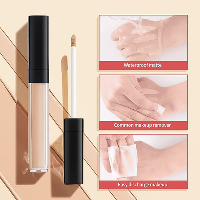 BLUEMERMAID Coverage, Ceaseless Finish, Lightweight & Long Lasting Concealer(Natural, 6 ml)