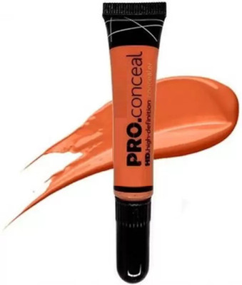 DARVING Pro Conceal HD Concealer Corrector  Concealer(orange, 8 g)