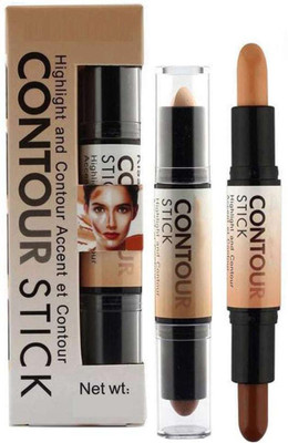 Mixonshun Matte 2 in 1 Highlighter & Contours Stick  Concealer(Natural, 8 ml)