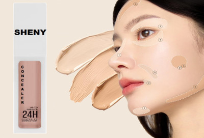 Sheny best OIL CONTROL PERFECT FULL COVERAGE LIQUID CONCEALER, ( 8 ML ) Concealer(BEIGE, 8 ml)