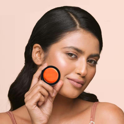 GABBU Full Coverage Semi-Matte Finish Cream Foundation And  Concealer(Tangy Orange, 3.5 g)