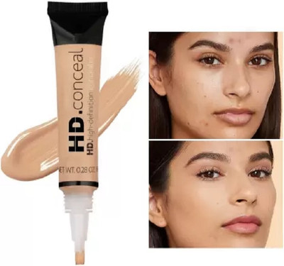 JANOST HD Pro Conceal Corrector Concealer (Medium Beige) Concealer(Medium Beige, 8 g)